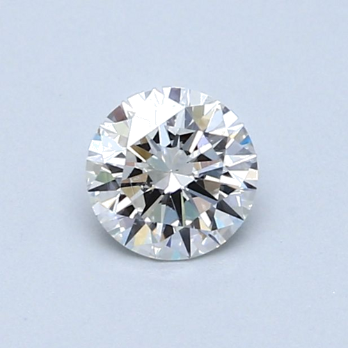 0.52 carat E-SI1 Excellent cut Natūralus Round Deimantas (1)