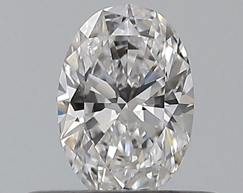 0.3 carat D-VS2 Natūralus Oval Deimantas (1)