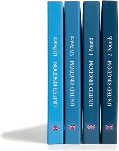 Kišeninis monetų albumas Didžiosios Britanijos monetoms Kaskade (2)