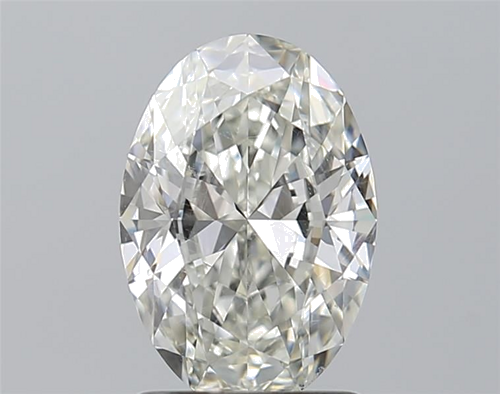 1.3 carat I-SI1 Natūralus Oval Deimantas (1)