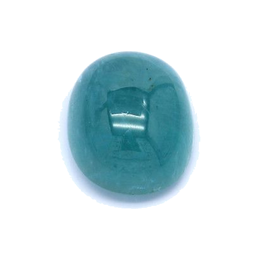 10.75 carat BLUE CABOCHON cut Oval Grandidierite (1)