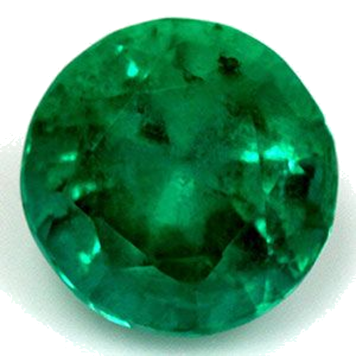 2.07 carat GREEN Round Smaragdas (1)
