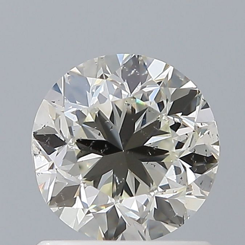 1.0 carat K-SI2 GD cut Natūralus Round Deimantas (1)