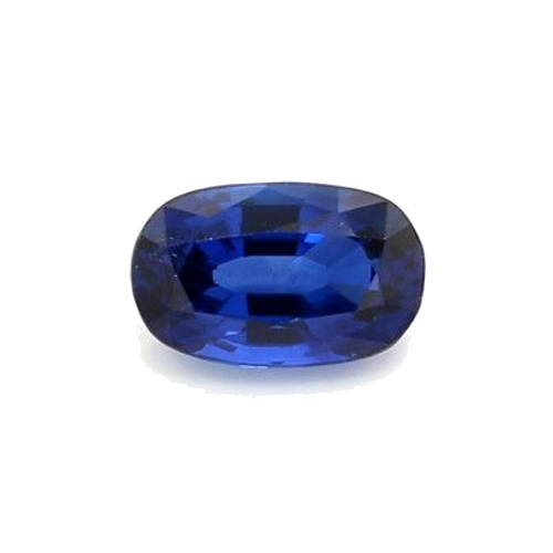 1.3 carat BLUE BRILLIANTSTEP cut Oval Safyras (1)