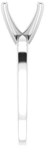 Sužadėtuvių Žiedas „Solitaire“ 950 Platinos Round 9mm (4)