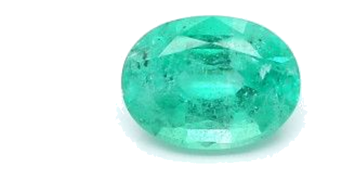 1.16 carat GREEN MODIFIEDBRILLIANT cut Oval Smaragdas (1)