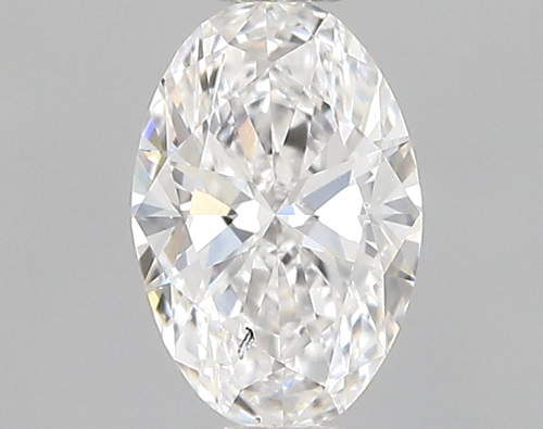 0.4 carat D-SI2 Natūralus Oval Deimantas (1)