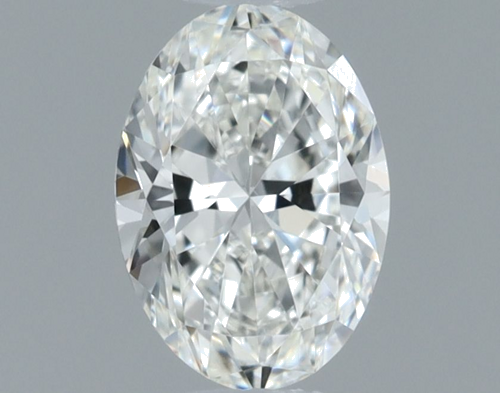 0.54 carat H-VVS1 Natūralus Oval Deimantas (1)