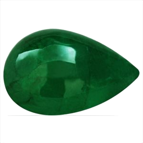 13.06 carat GREEN CABOCHON cut Other Smaragdas (1)