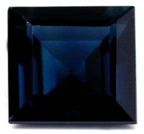 2.16 carat BLUE Square Safyras (1)