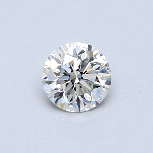 0.44 carat I-SI1 Very Good cut Natūralus Round Deimantas (1)