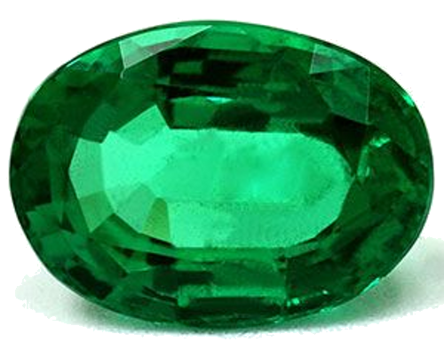 1.52 carat GREEN Oval Smaragdas (1)