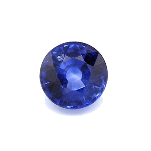 0.93 carat BLUE BRILLIANTSTEP cut Round Safyras (1)