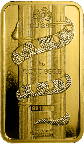 Investment Gold Bar Year of the Snake PAMP (4)