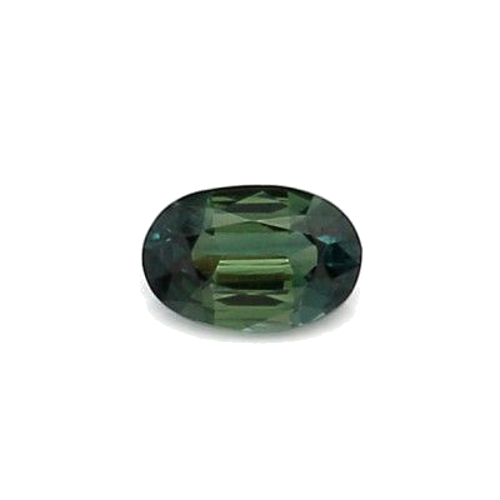 0.28 carat GREEN BRILLIANTSTEP cut Oval Safyras (1)