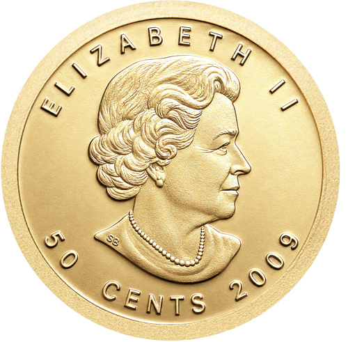 1/25 oz Klevo lapas Kanada Auksinė moneta (2)