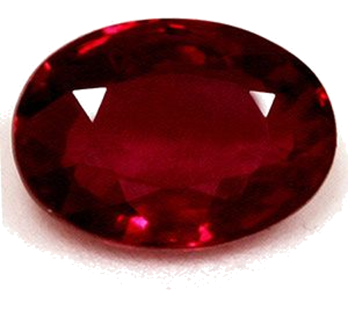1.08 carat RED Oval Rubinas (1)