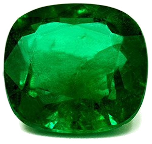 11.16 carat GREEN Cushion Smaragdas (1)