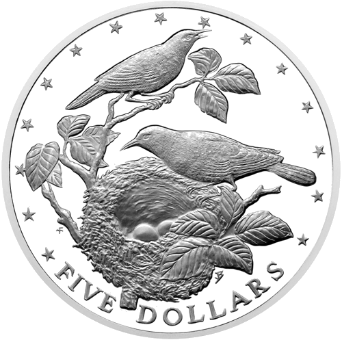 5 Dollars James Cook 250th Anniversary Cook Islands Silver Coin (1)