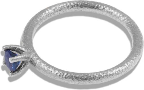 Zelta gredzens ar safīru (5)