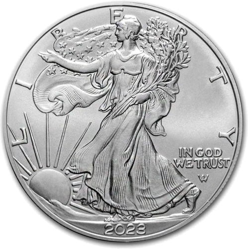 1 унция Сребърна монета American Eagle 2022 (1)