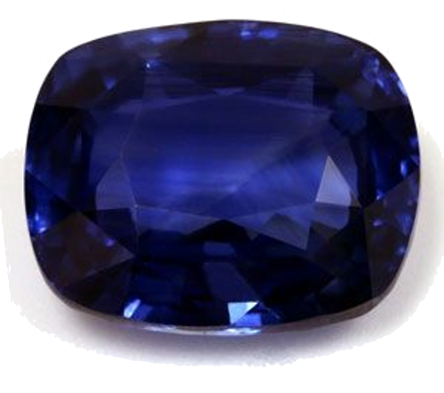 11.95 carat BLUE Cushion Safyras (1)