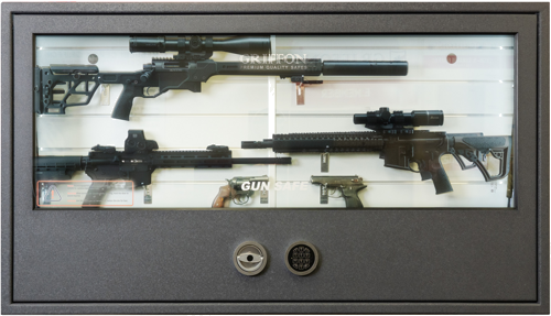 Сейф для оружия с пуленепробиваемым стеклом Griffon GD.840.E (217 кг) (1)