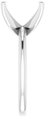 Sužadėtuvių Žiedas „Solitaire“ 925 Sidabro Emerald 10mm x 8mm (4)