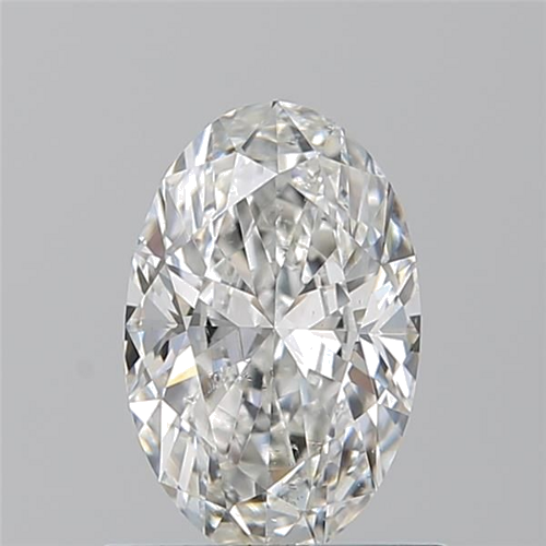 0.78 carat F-SI2 Natūralus Oval Deimantas (1)
