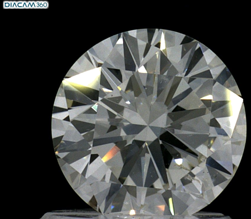 0.93 carat K-SI2 Very Good cut Natūralus Round Deimantas (1)