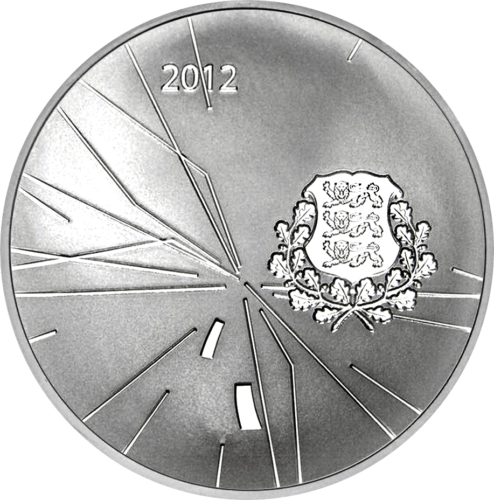 2012 Estonia XXX Olympic Games 12 euro silver coin (2)