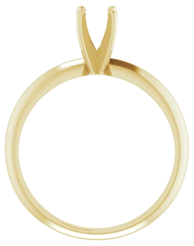 Sužadėtuvių Žiedas „Light Solitaire“ 585 Geltonojo Aukso Round 4.2mm x 4.9mm (2)