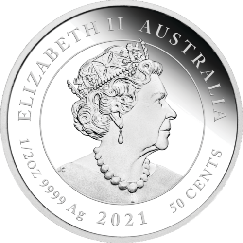 1/2 oz Новорожденный 2021 серебряная монета (2)