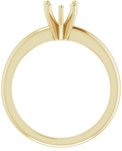 Sužadėtuvių Žiedas „Solitaire“ 585 Geltonojo Aukso Heart Shape 6mm (2)