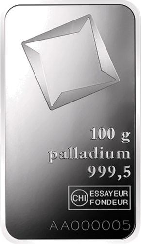 100 g paladžio luitas .995 Valcambi (1)