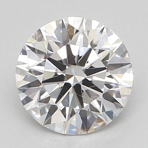 0.53 carat F-SI2 Excellent cut Natūralus Round Deimantas (1)