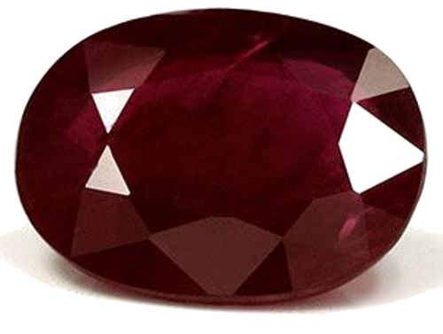 2.71 carat RED Oval Rubinas (1)