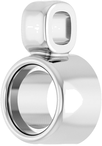 Pakabukas „Bezel-Set“ 925 Sidabro Round 3mm (2)