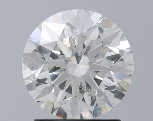 1.7 carat I-SI2 Excellent cut Natūralus Round Deimantas (1)