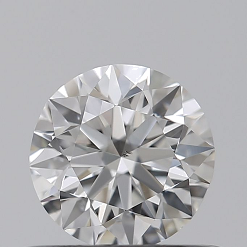 0.5 carat F-SI1 Excellent cut Natūralus Round Deimantas (1)