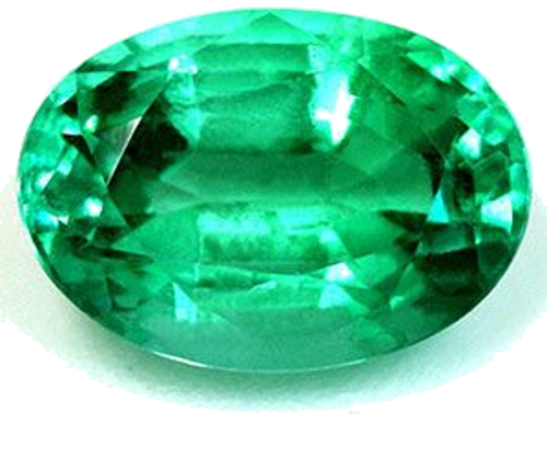 1.36 carat GREEN Oval Smaragdas (1)