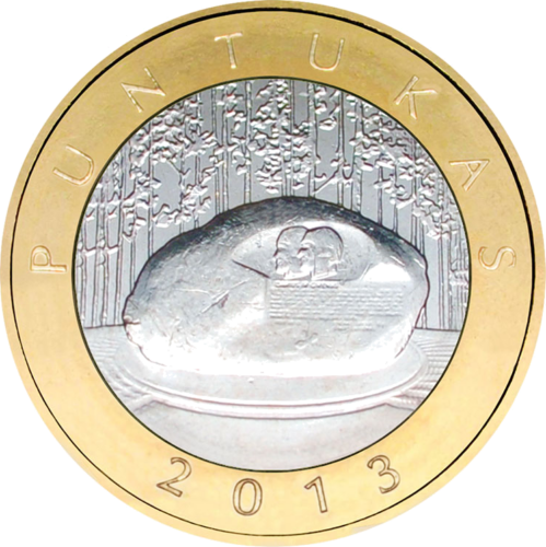 2013 Lietuva Gamtos ir Žmogaus kūriniai 2 litų proginės monetos (5)