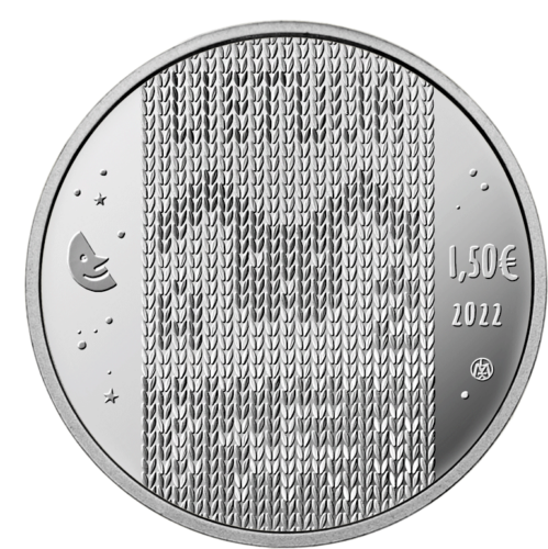 2022 Lietuva Zuikis Puikis 1.5 euro moneta (1)