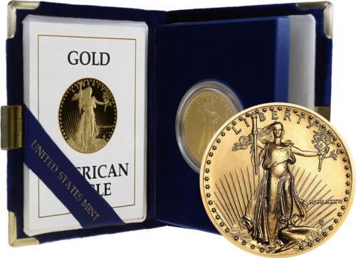 1 oz American Eagle 1987 USA Proof gold coin (1)