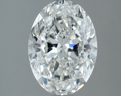 1.8 carat G-SI2 Natūralus Oval Deimantas (1)