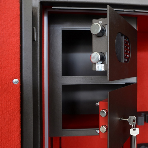 Gun Safe with Bulletproof Glass Griffon GD.700.E.T (224 kg) (4)