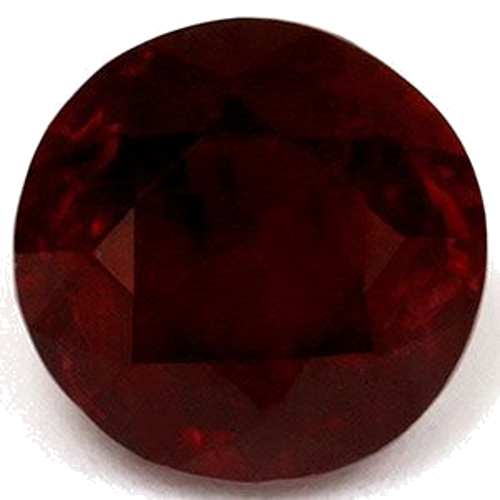 1.87 carat RED Round Rubinas (1)