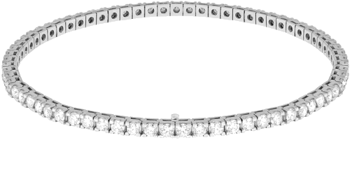 Tennis bracelet with diamonds (1)
