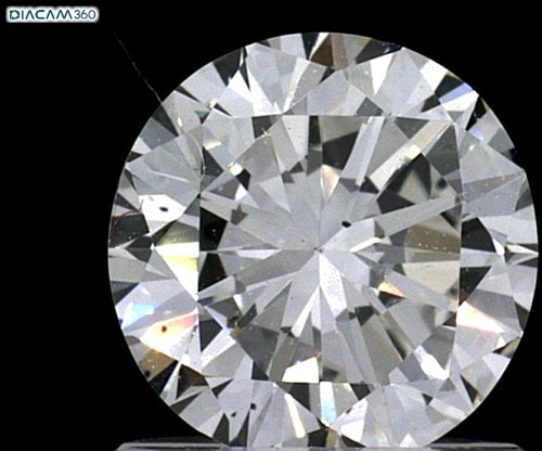 1.02 carat H-VS2 GD cut Natūralus Round Deimantas (1)
