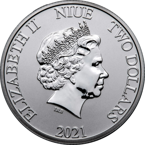 1 oz Hawksbill Turtle 2021 Niue silver coin (2)